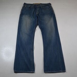 Big‎ Star 36x32 Voyager Straight Bold Contrast Stitch Denim Mens Jeans